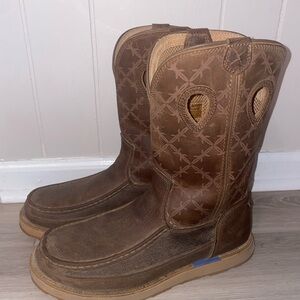 Twisted X Brown Leather Western Boots